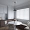 Ekena Millwork Baltimore PVC Ceiling Medallion (Canopies up to 7 3/4"), 19"OD x 3 1/2"ID x 1"P, Bright Coat Chrome CMP19BABCR - alternate 6